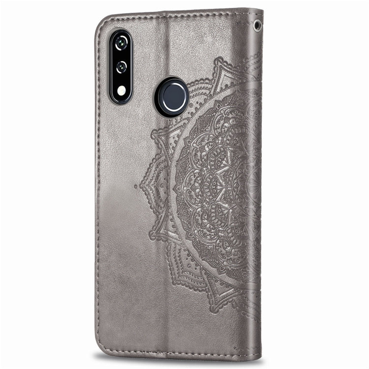 For LG W10 Halfway Mandala Embossing Pattern Horizontal Flip Leather Case with Holder & Card Slots & Wallet & Lanyard
