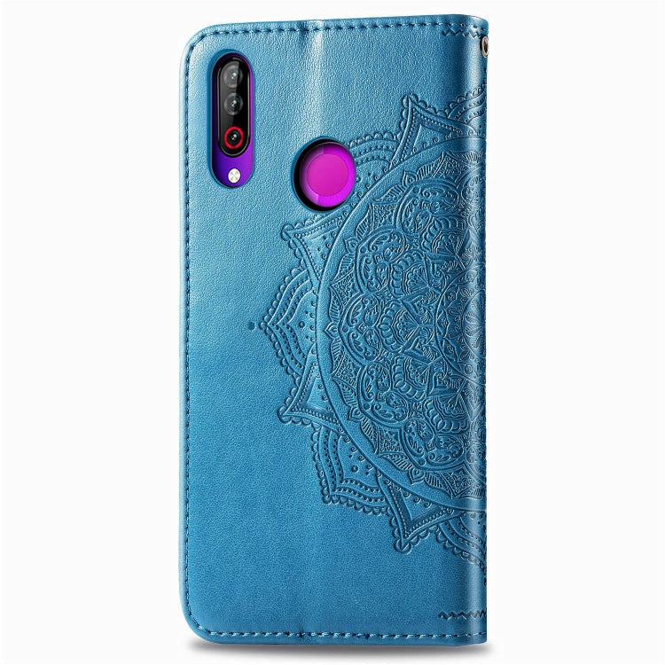 For LG W30 Halfway Mandala Embossing Pattern Horizontal Flip Leather Case with Holder & Card Slots & Wallet & Lanyard