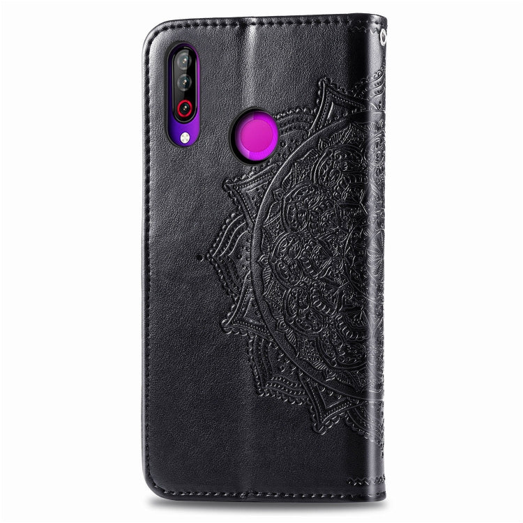 For LG W30 Halfway Mandala Embossing Pattern Horizontal Flip Leather Case with Holder & Card Slots & Wallet & Lanyard