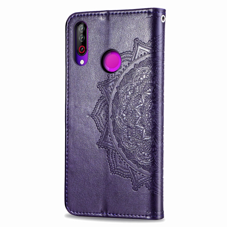 For LG W30 Halfway Mandala Embossing Pattern Horizontal Flip Leather Case with Holder & Card Slots & Wallet & Lanyard