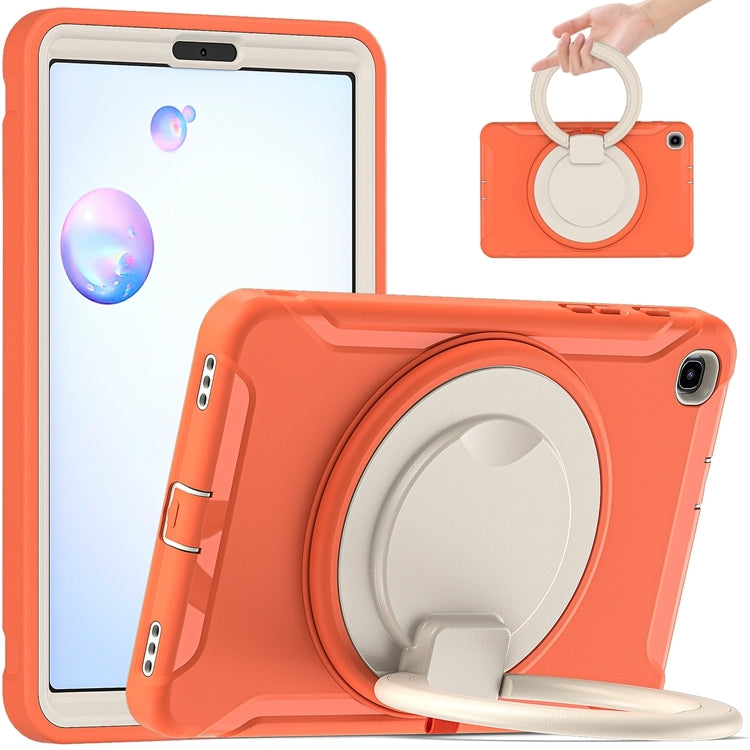 For Samsung Galaxy Tab A 8.4 T307 2020 Shockproof TPU + PC Protective Case with 360 Degree Rotation Foldable Handle Grip Holder & Pen Slot