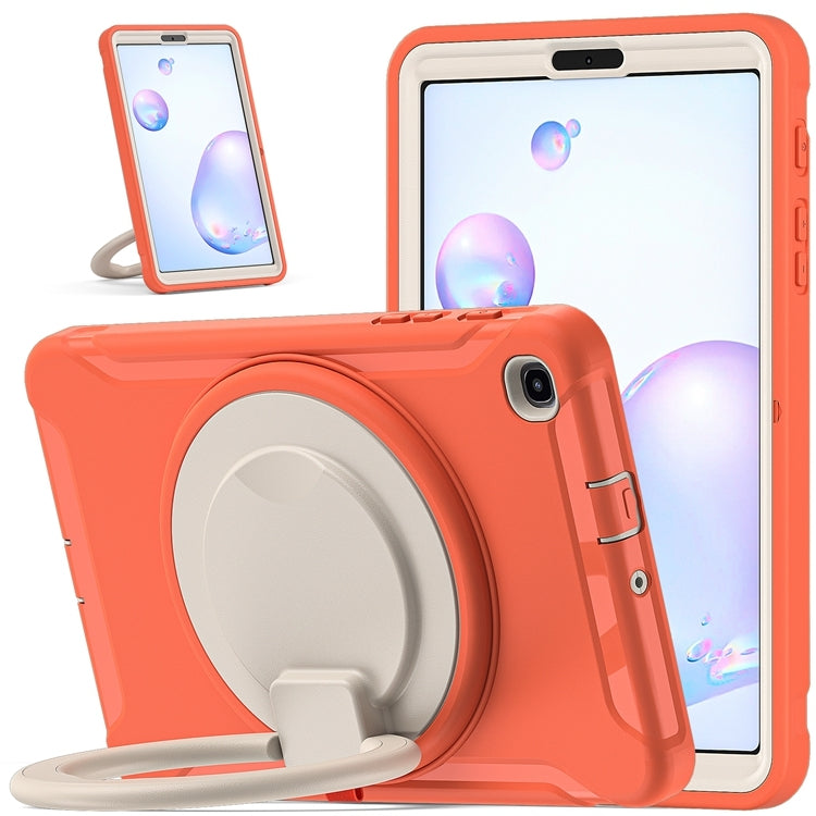 For Samsung Galaxy Tab A 8.4 T307 2020 Shockproof TPU + PC Protective Case with 360 Degree Rotation Foldable Handle Grip Holder & Pen Slot