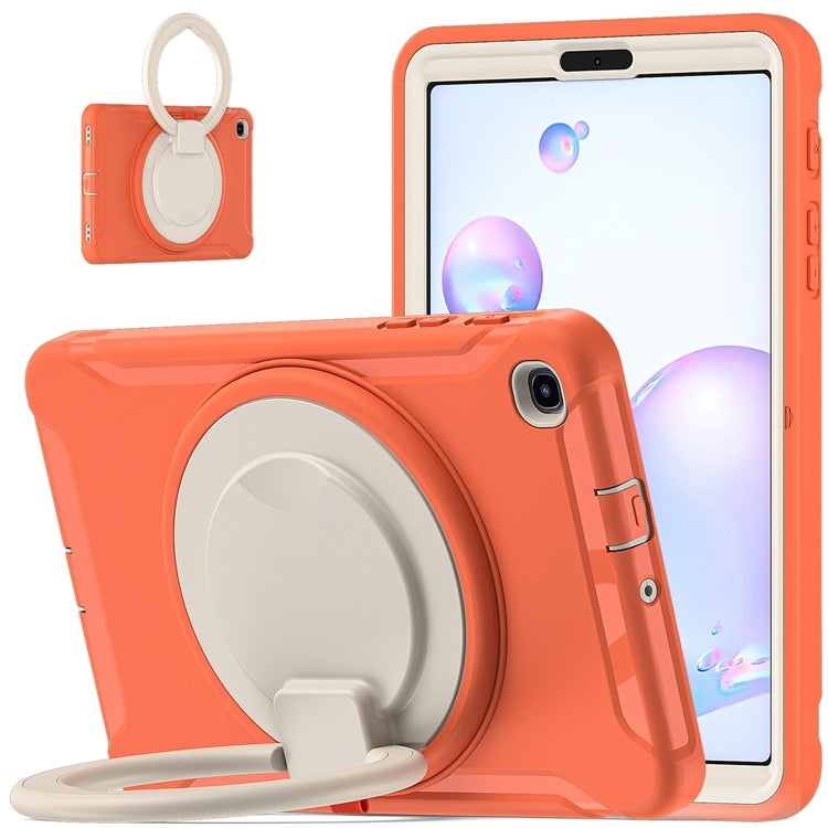 For Samsung Galaxy Tab A 8.4 T307 2020 Shockproof TPU + PC Protective Case with 360 Degree Rotation Foldable Handle Grip Holder & Pen Slot