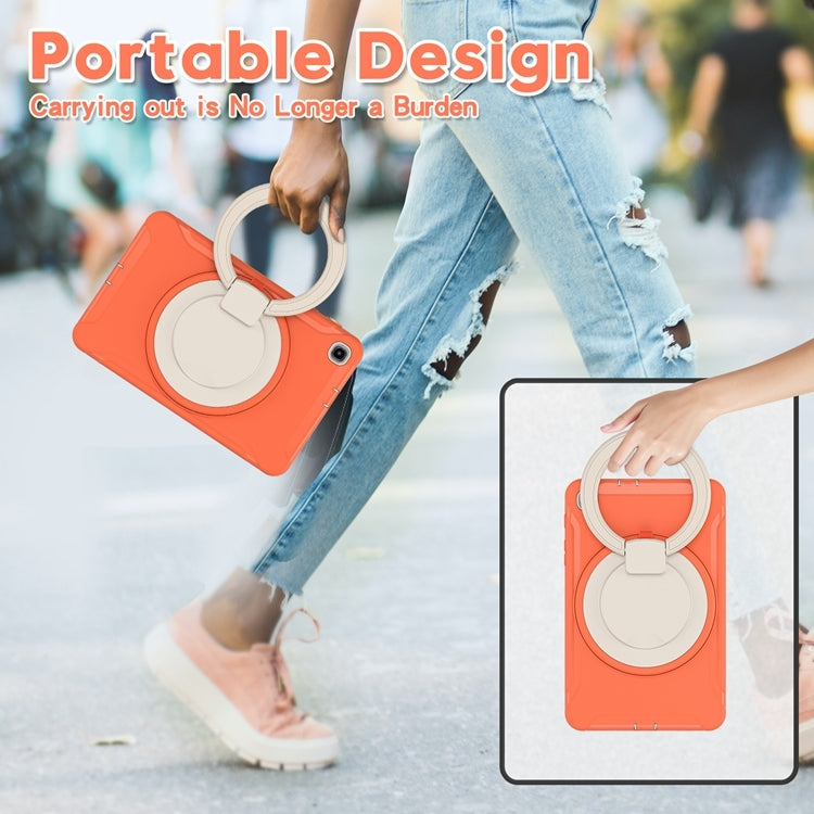 For Samsung Galaxy Tab A 8.4 T307 2020 Shockproof TPU + PC Protective Case with 360 Degree Rotation Foldable Handle Grip Holder & Pen Slot