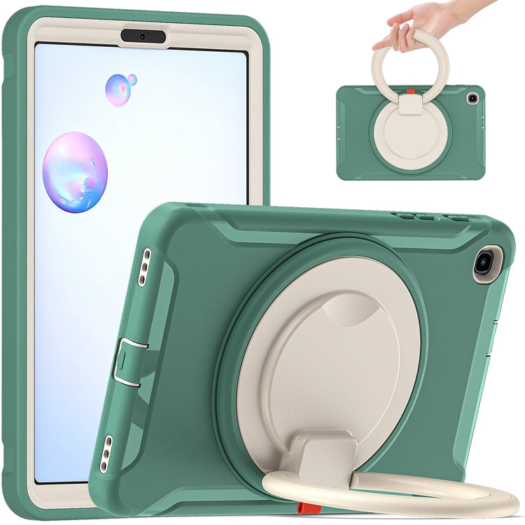 For Samsung Galaxy Tab A 8.4 T307 2020 Shockproof TPU + PC Protective Case with 360 Degree Rotation Foldable Handle Grip Holder & Pen Slot