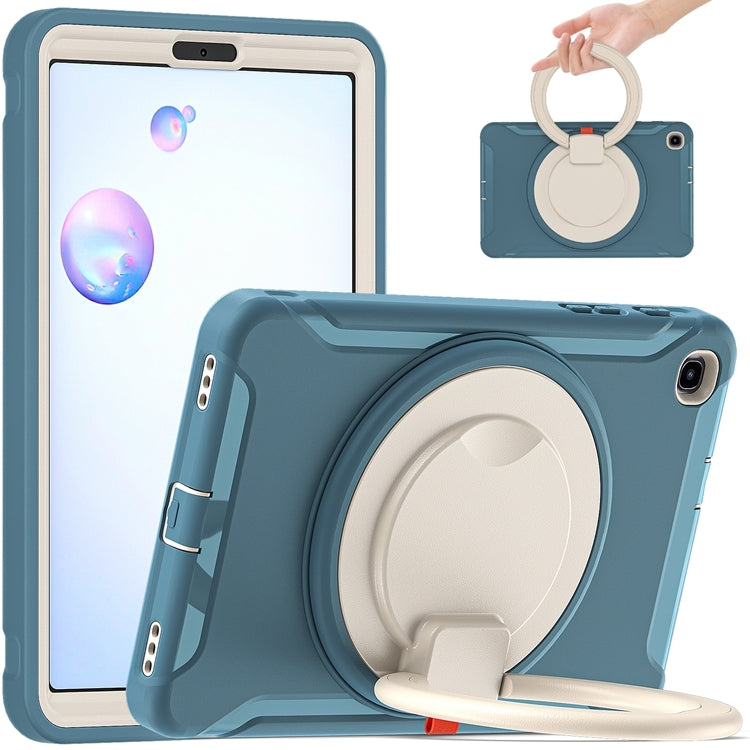 For Samsung Galaxy Tab A 8.4 T307 2020 Shockproof TPU + PC Protective Case with 360 Degree Rotation Foldable Handle Grip Holder & Pen Slot