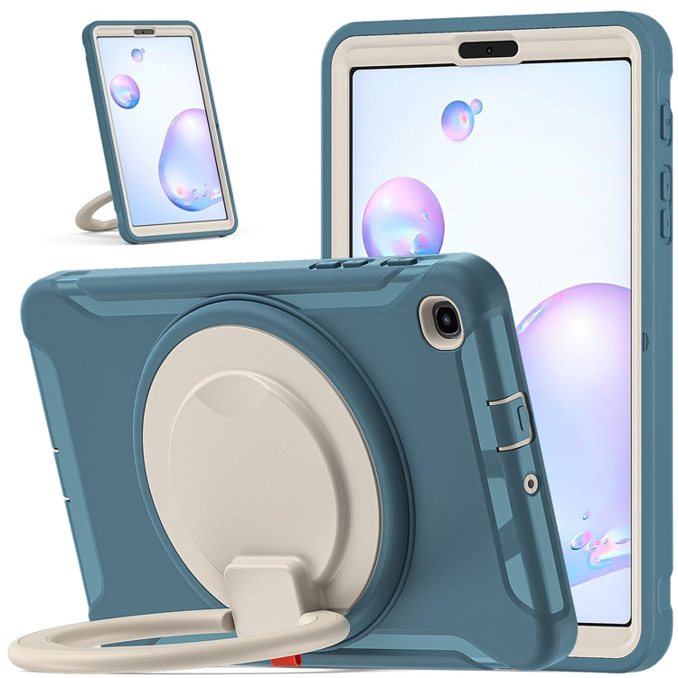 For Samsung Galaxy Tab A 8.4 T307 2020 Shockproof TPU + PC Protective Case with 360 Degree Rotation Foldable Handle Grip Holder & Pen Slot