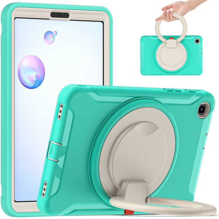 For Samsung Galaxy Tab A 8.4 T307 2020 Shockproof TPU + PC Protective Case with 360 Degree Rotation Foldable Handle Grip Holder & Pen Slot