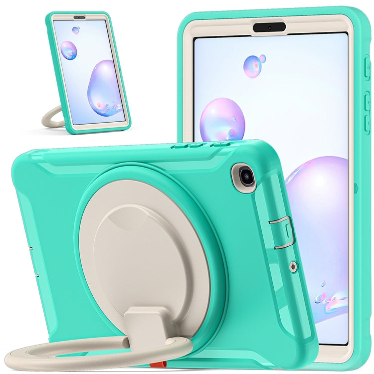 For Samsung Galaxy Tab A 8.4 T307 2020 Shockproof TPU + PC Protective Case with 360 Degree Rotation Foldable Handle Grip Holder & Pen Slot