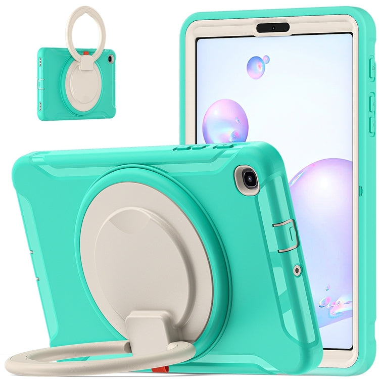 For Samsung Galaxy Tab A 8.4 T307 2020 Shockproof TPU + PC Protective Case with 360 Degree Rotation Foldable Handle Grip Holder & Pen Slot