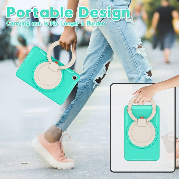 For Samsung Galaxy Tab A 8.4 T307 2020 Shockproof TPU + PC Protective Case with 360 Degree Rotation Foldable Handle Grip Holder & Pen Slot