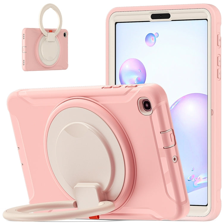 For Samsung Galaxy Tab A 8.4 T307 2020 Shockproof TPU + PC Protective Case with 360 Degree Rotation Foldable Handle Grip Holder & Pen Slot