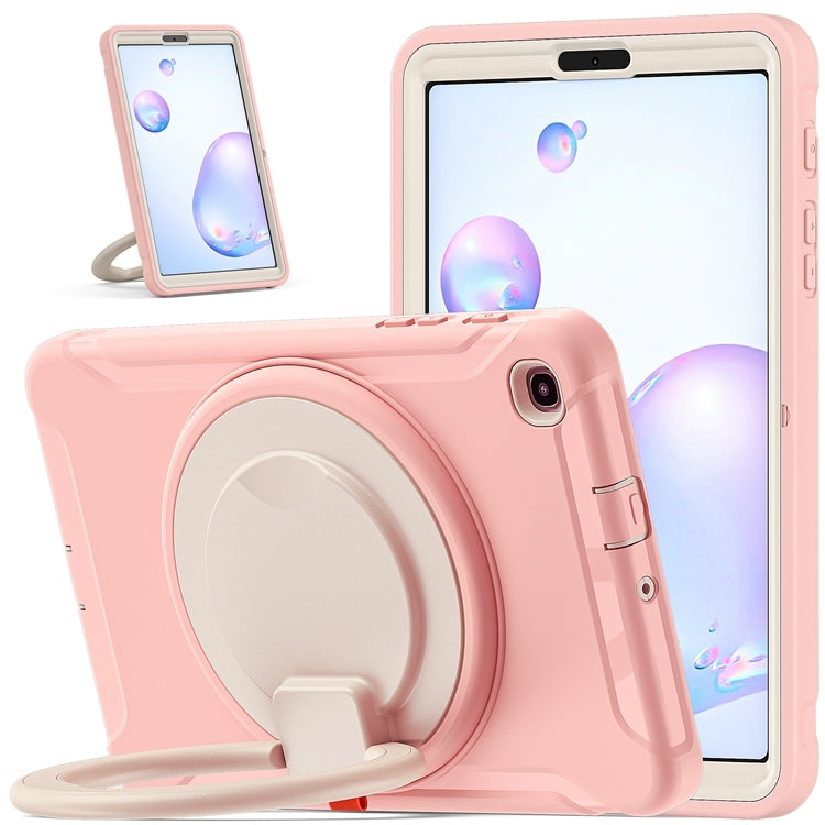 For Samsung Galaxy Tab A 8.4 T307 2020 Shockproof TPU + PC Protective Case with 360 Degree Rotation Foldable Handle Grip Holder & Pen Slot