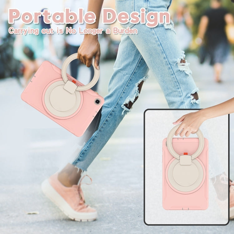 For Samsung Galaxy Tab A 8.4 T307 2020 Shockproof TPU + PC Protective Case with 360 Degree Rotation Foldable Handle Grip Holder & Pen Slot
