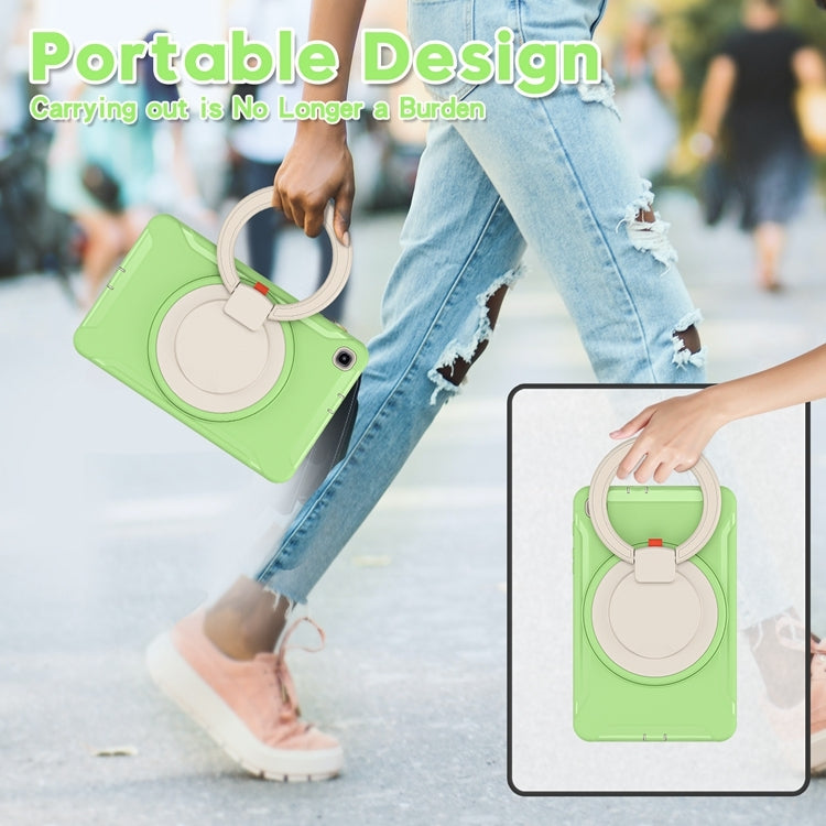 For Samsung Galaxy Tab A 8.4 T307 2020 Shockproof TPU + PC Protective Case with 360 Degree Rotation Foldable Handle Grip Holder & Pen Slot