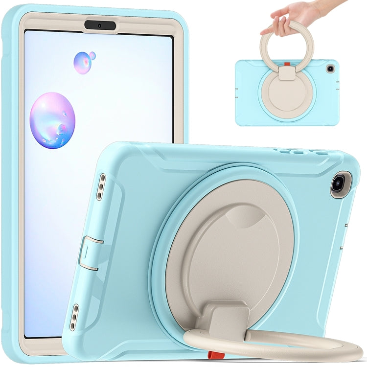 For Samsung Galaxy Tab A 8.4 T307 2020 Shockproof TPU + PC Protective Case with 360 Degree Rotation Foldable Handle Grip Holder & Pen Slot