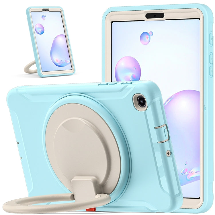 For Samsung Galaxy Tab A 8.4 T307 2020 Shockproof TPU + PC Protective Case with 360 Degree Rotation Foldable Handle Grip Holder & Pen Slot