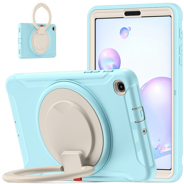 For Samsung Galaxy Tab A 8.4 T307 2020 Shockproof TPU + PC Protective Case with 360 Degree Rotation Foldable Handle Grip Holder & Pen Slot