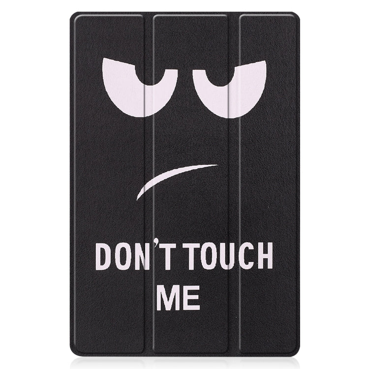 For Huawei MatePad 11 2021 Custer Painted PU Leather Case with Sleep / Wake-up Function & 3-Fold Holder