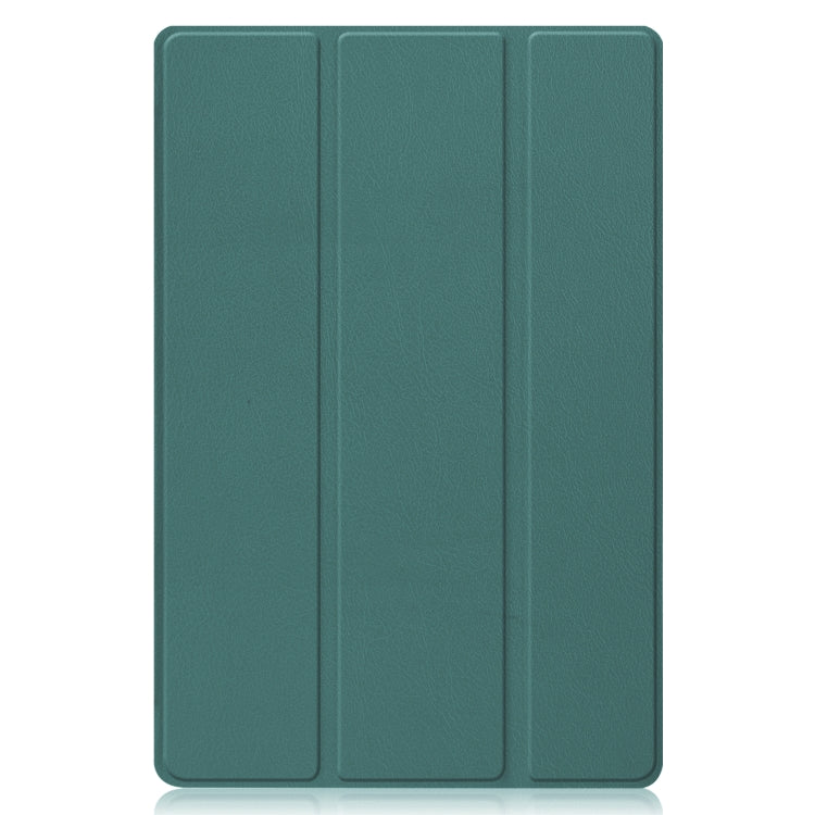 For Huawei MatePad 11 2021 Custer Texture Horizontal Flip Leather Case with Three-folding Holder & Sleep / Wake-up Function