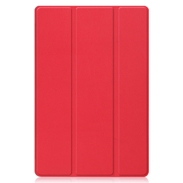 For Huawei MatePad 11 2021 Custer Texture Horizontal Flip Leather Case with Three-folding Holder & Sleep / Wake-up Function