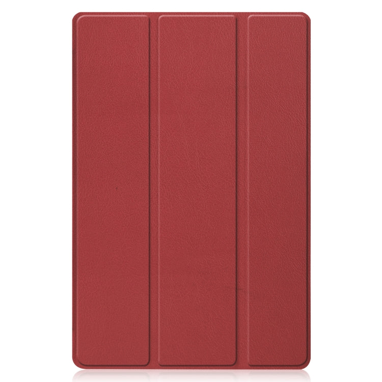 For Huawei MatePad 11 2021 Custer Texture Horizontal Flip Leather Case with Three-folding Holder & Sleep / Wake-up Function
