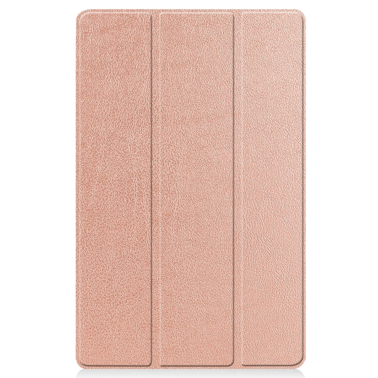 For Huawei MatePad Pro 12.6 2021 Custer Texture Horizontal Flip Leather Case with Three-folding Holder & Sleep / Wake-up Function