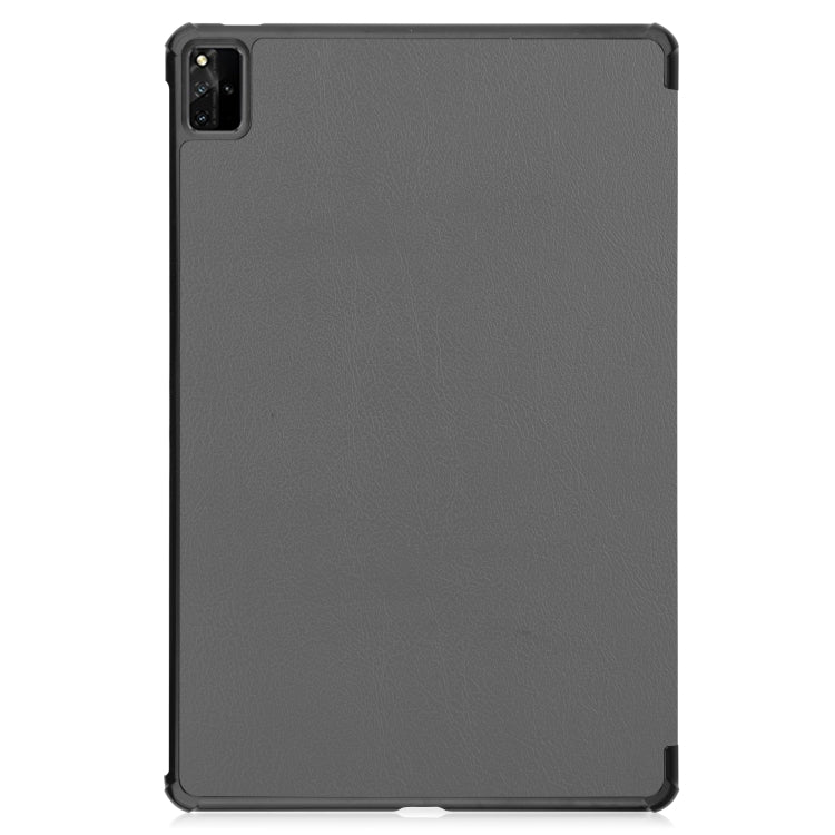 For Huawei MatePad Pro 12.6 2021 Custer Texture Horizontal Flip Leather Case with Three-folding Holder & Sleep / Wake-up Function