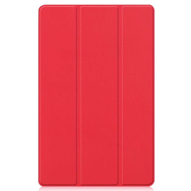 For Huawei MatePad Pro 12.6 2021 Custer Texture Horizontal Flip Leather Case with Three-folding Holder & Sleep / Wake-up Function