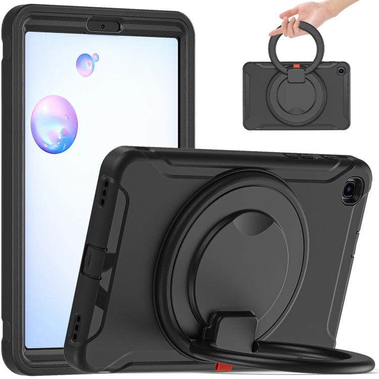 For Samsung Galaxy Tab A 8.4 T307 2020 Shockproof TPU + PC Protective Case with 360 Degree Rotation Foldable Handle Grip Holder & Pen Slot