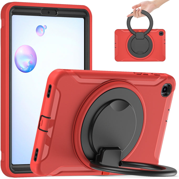 For Samsung Galaxy Tab A 8.4 T307 2020 Shockproof TPU + PC Protective Case with 360 Degree Rotation Foldable Handle Grip Holder & Pen Slot