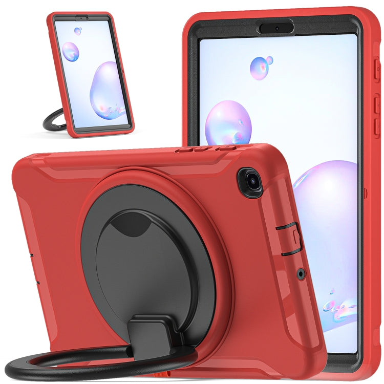 For Samsung Galaxy Tab A 8.4 T307 2020 Shockproof TPU + PC Protective Case with 360 Degree Rotation Foldable Handle Grip Holder & Pen Slot