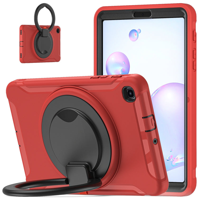 For Samsung Galaxy Tab A 8.4 T307 2020 Shockproof TPU + PC Protective Case with 360 Degree Rotation Foldable Handle Grip Holder & Pen Slot