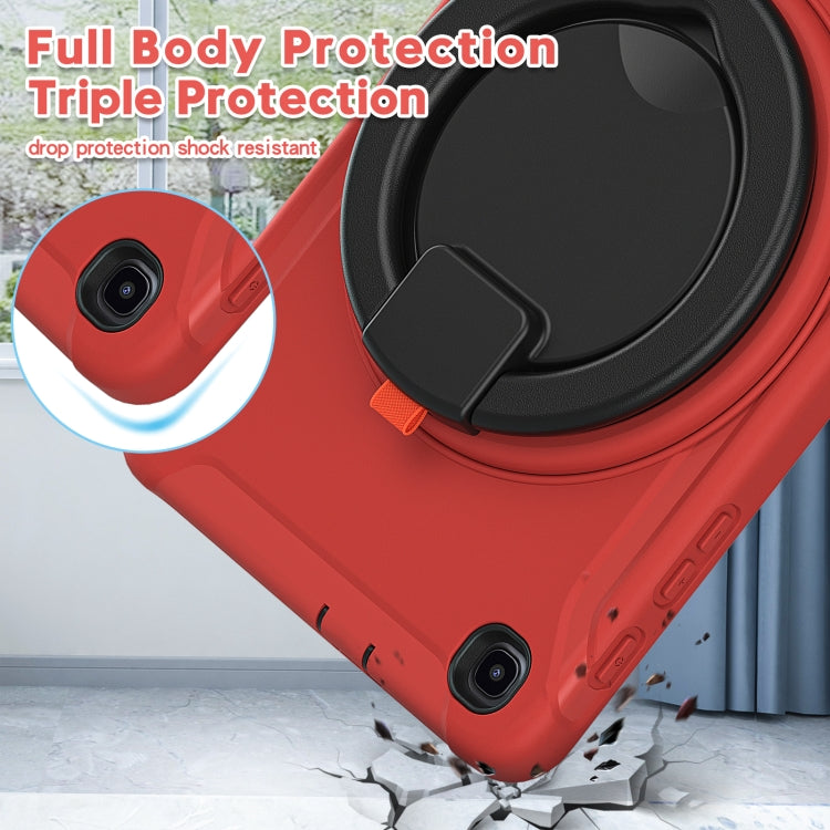 For Samsung Galaxy Tab A 8.4 T307 2020 Shockproof TPU + PC Protective Case with 360 Degree Rotation Foldable Handle Grip Holder & Pen Slot