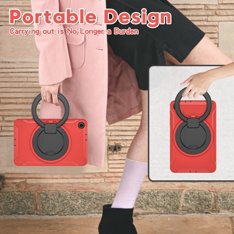 For Samsung Galaxy Tab A 8.4 T307 2020 Shockproof TPU + PC Protective Case with 360 Degree Rotation Foldable Handle Grip Holder & Pen Slot