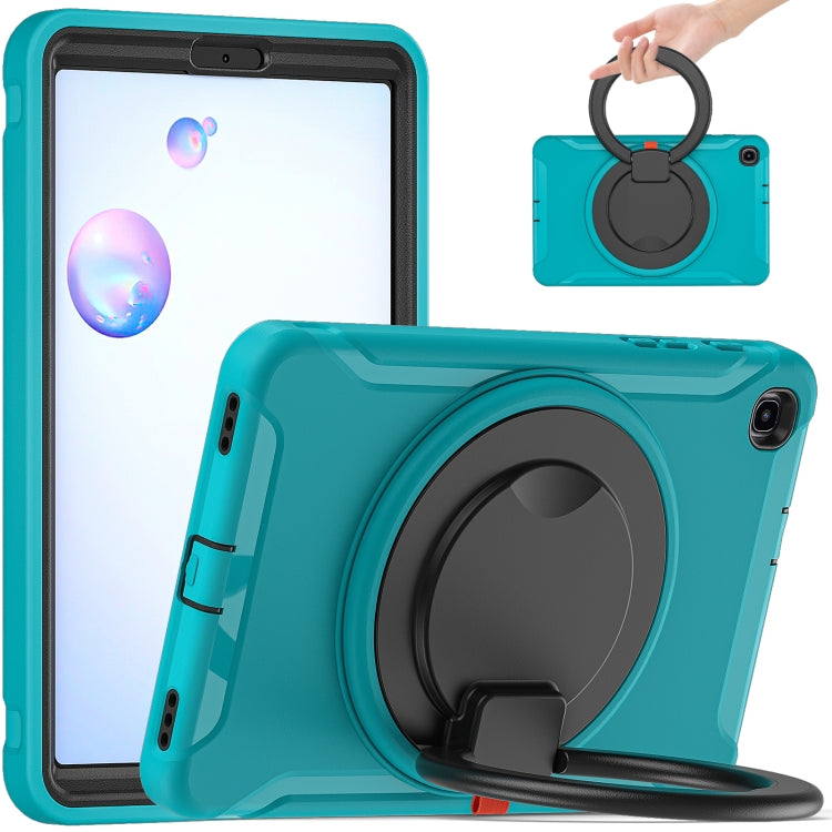 For Samsung Galaxy Tab A 8.4 T307 2020 Shockproof TPU + PC Protective Case with 360 Degree Rotation Foldable Handle Grip Holder & Pen Slot