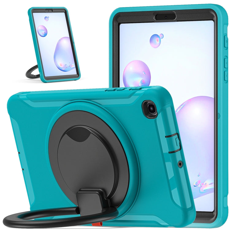 For Samsung Galaxy Tab A 8.4 T307 2020 Shockproof TPU + PC Protective Case with 360 Degree Rotation Foldable Handle Grip Holder & Pen Slot