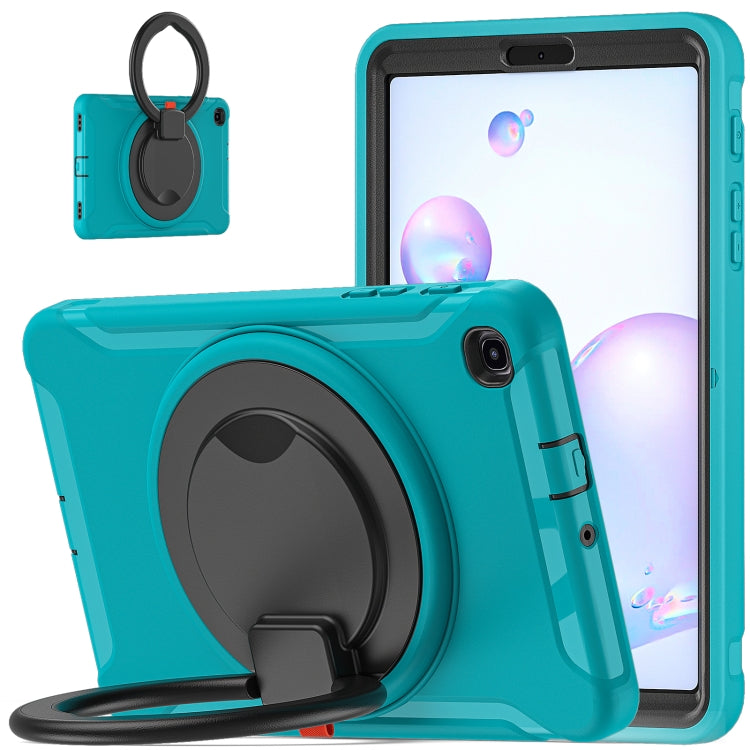 For Samsung Galaxy Tab A 8.4 T307 2020 Shockproof TPU + PC Protective Case with 360 Degree Rotation Foldable Handle Grip Holder & Pen Slot