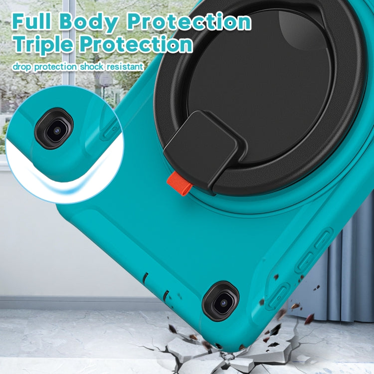 For Samsung Galaxy Tab A 8.4 T307 2020 Shockproof TPU + PC Protective Case with 360 Degree Rotation Foldable Handle Grip Holder & Pen Slot