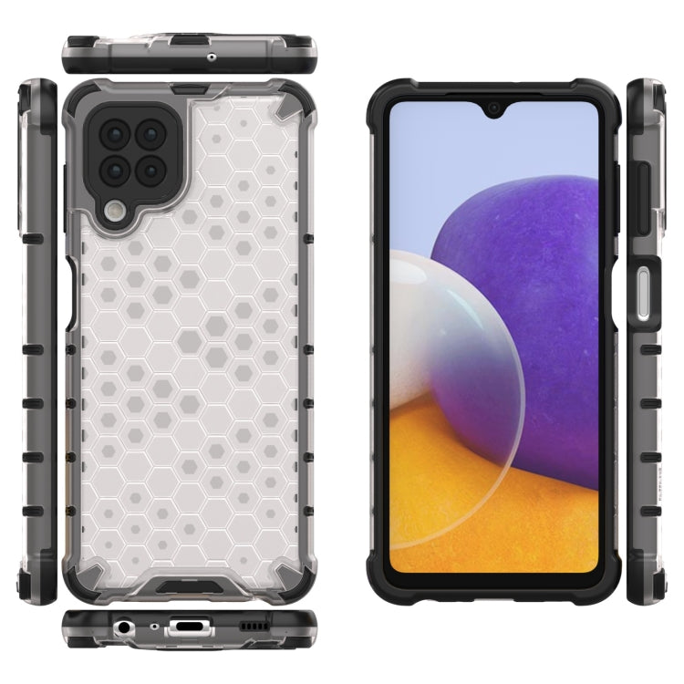For Samsung Galaxy A22 4G Shockproof Honeycomb PC + TPU Protective Case