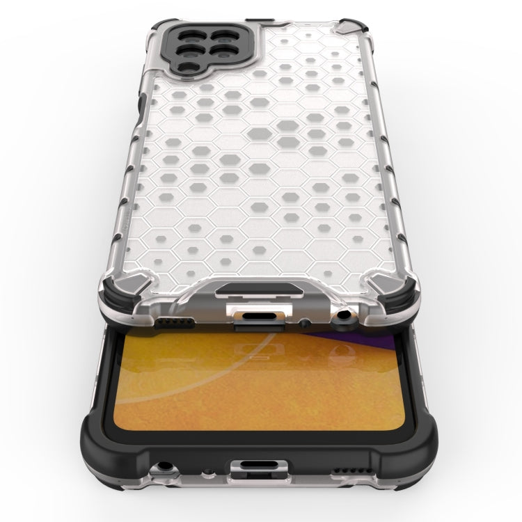 For Samsung Galaxy A22 4G Shockproof Honeycomb PC + TPU Protective Case