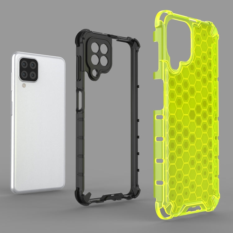 For Samsung Galaxy A22 4G Shockproof Honeycomb PC + TPU Protective Case