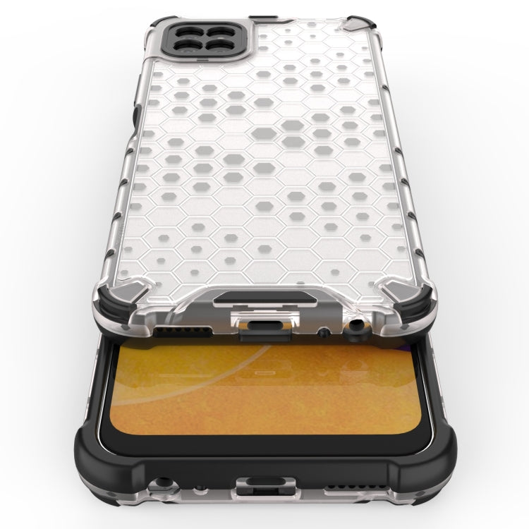 For Samsung Galaxy A22 5G Shockproof Honeycomb PC + TPU Protective Case