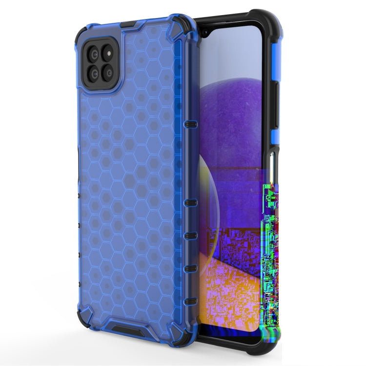 For Samsung Galaxy A22 5G Shockproof Honeycomb PC + TPU Protective Case