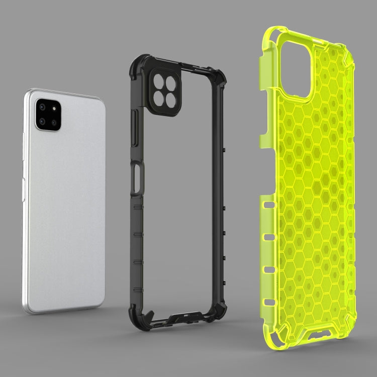For Samsung Galaxy A22 5G Shockproof Honeycomb PC + TPU Protective Case