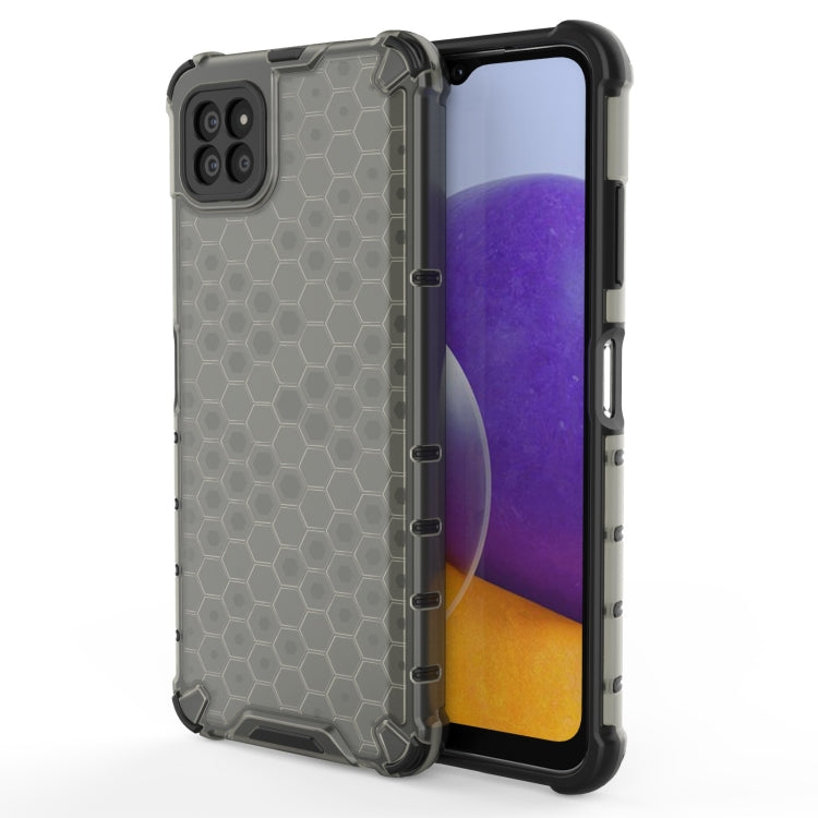 For Samsung Galaxy A22 5G Shockproof Honeycomb PC + TPU Protective Case