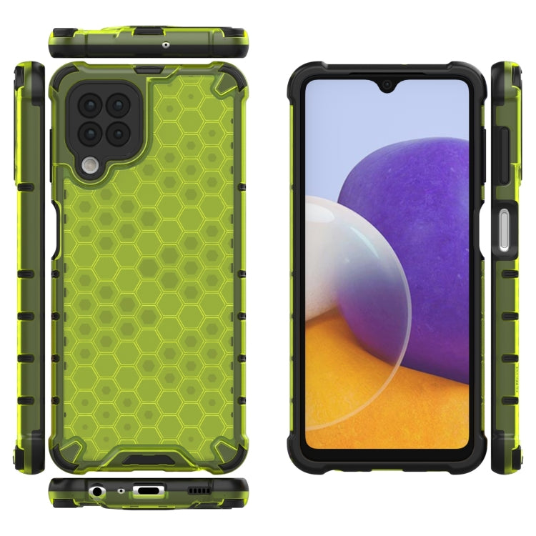 For Samsung Galaxy M32 4G Shockproof Honeycomb PC + TPU Protective Case