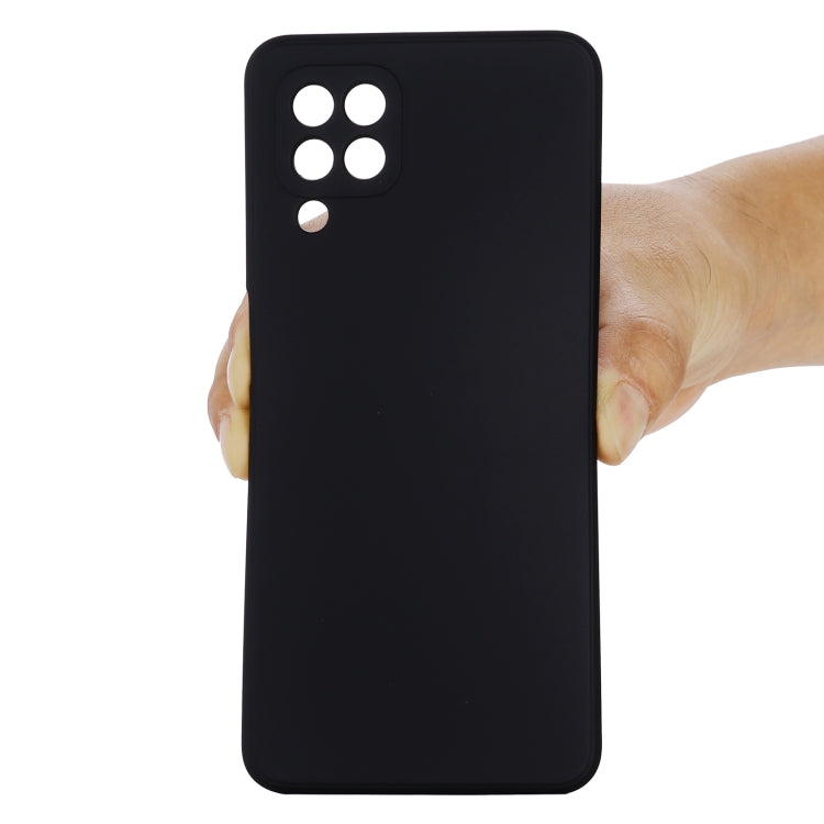 For Samsung Galaxy M32 4G Indian Version Solid Color Liquid Silicone Dropproof Full Coverage Protective Case