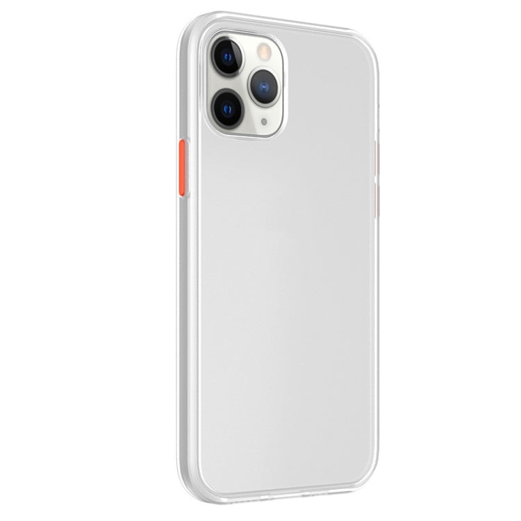 For iPhone 12 mini Skin Feel Frosted PC + TPU Shockproof Case with Color Button