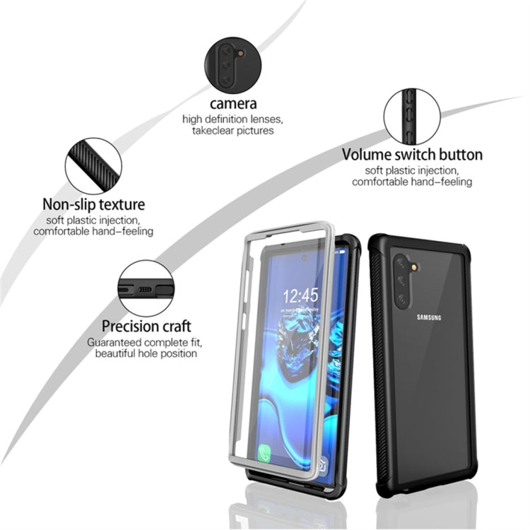 For Galaxy Note 10 RedPepper Shockproof Scratchproof Dust-proof PC + TPU Protective Case(Black)